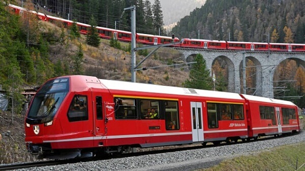 Switzerland train 